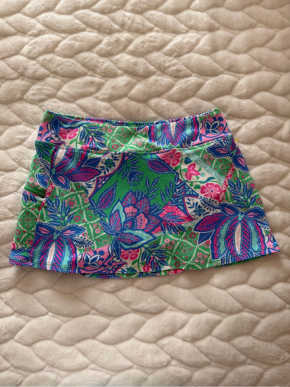 Colorful Mini Skort (looks like a Lily but no tag) size 6